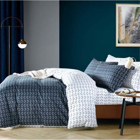 مفرش نفر ونص قطن 4 قطع