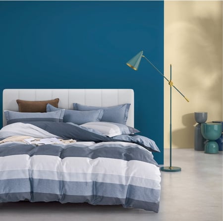 مفرش سرير ملون نفر ونص