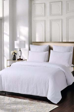 طقم لحاف فندقي