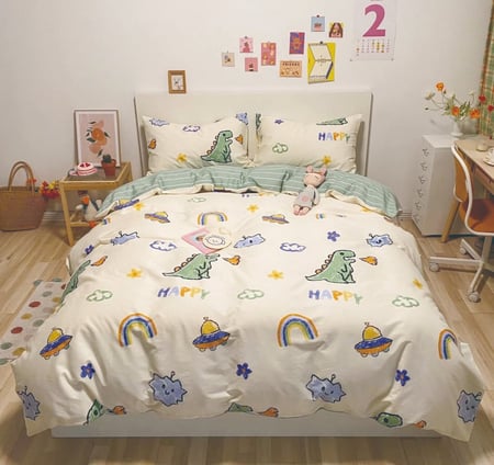 مفرش سرير نفر ونص اطفال