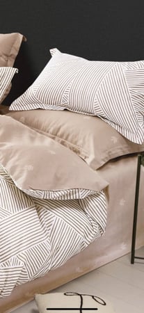 مفرش نفر ونص قطن طبيعي