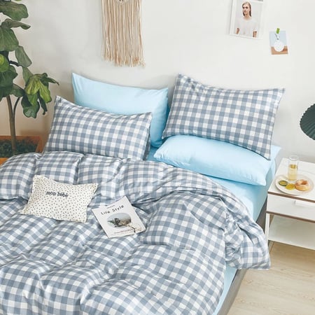 طقم مفرش سرير 4 قطع