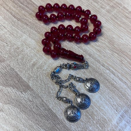 سبحة فاتوران الماني خراطه تركيا 33 خرزة