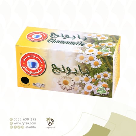 شاي بابونج المصمك 30كيس