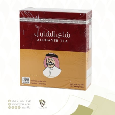 شاي الشايب 100كيس