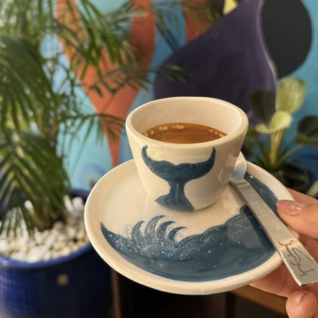 فنجال اسبريسو بحر