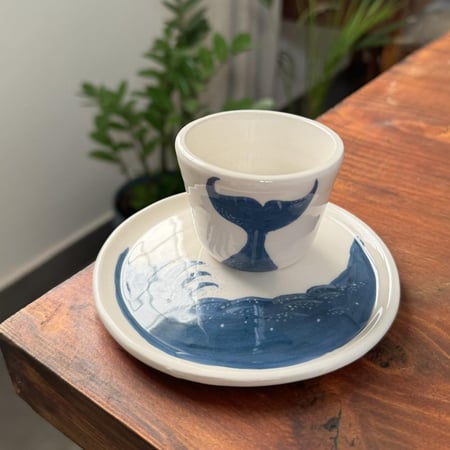 فنجال اسبريسو بحر