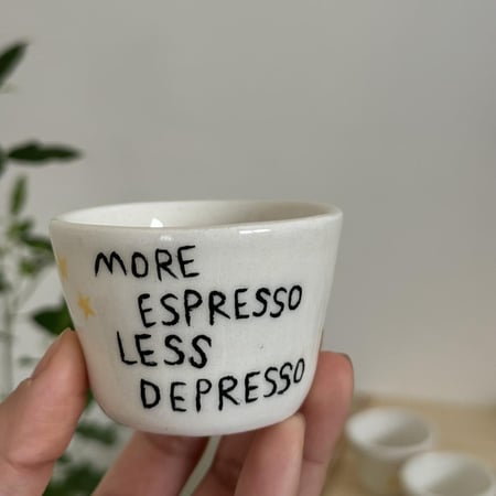 more espresso less depresso