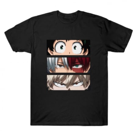 تيشيرت انمي بوكو نو هيرو كاتشان ميدوريا تودوركي