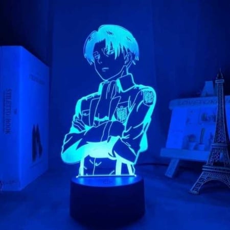 اضاءة 7 الوان انمي هجوم العمالقة ليفاي