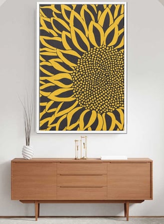 لوحة دوار الشمس