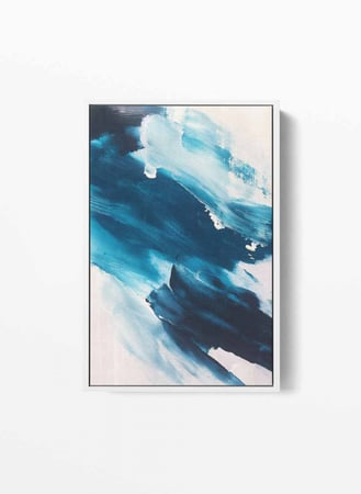 لوحة كانفاس على إطار خشبي، تصميم فن تجريدي لموضة الفن الحديث، للمنزل، غرفة المعيشة، المكتب، الديكور