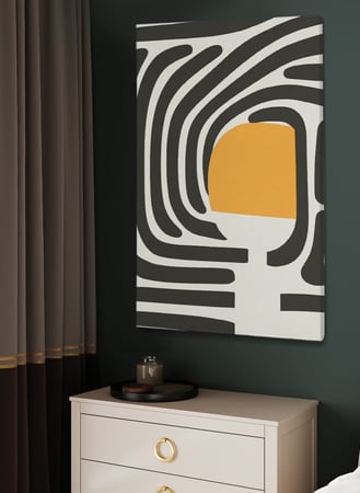 اشتر لوحه جدار بتصميم فن تجريدي معاصر خامات فاخرة