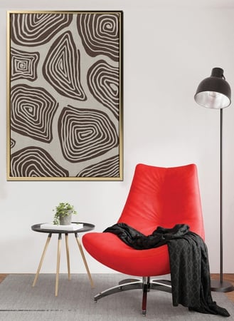 اشتر لوحة رسوم تجريدية كانفاس بتصميم فن تجريدي فخم