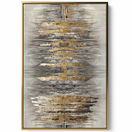 لوحة كانفاس على إطار خشبي، تصميم فن تجريدى، للمنزل، غرفة المعيشة، المكتب، الديكور