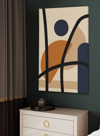 اشتر لوحه تجريديه كانفاس فنيه بتصميم عصري مميز