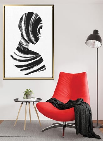 اشتر لوحات تجريدية سهلة بتصميم فن تجريدي سكندنافى فخم