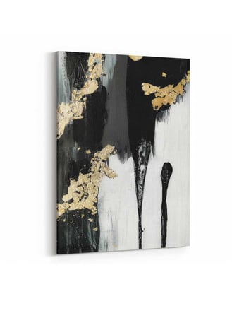 لوحة كانفاس على إطار خشبي، تصميم فن تجريدى، للمنزل، غرفة المعيشة، المكتب، الديكور