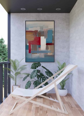 لوحة الوان متعددة