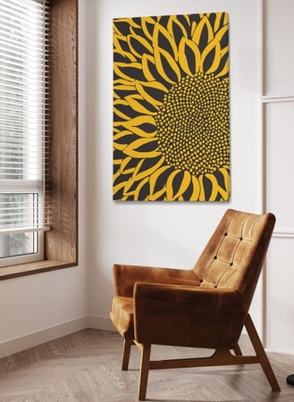 لوحة دوار الشمس