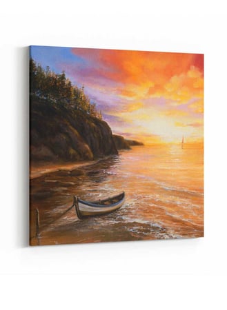 لوحات فنية زيتية للطبيعة