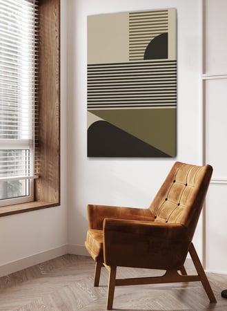 اشتر لوحات عن الفن الحديث بتصميم نمط فني حديث فخم