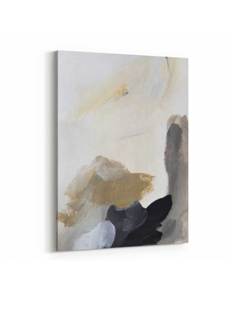 لوحة كانفاس على إطار خشبي، تصميم فن تجريدى ، للمنزل، غرفة المعيشة، المكتب، الديكور