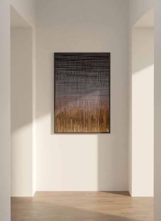 لوحة كانفاس على إطار خشبي، تصميم فن تجريدى، للمنزل، غرفة المعيشة، المكتب، الديكور