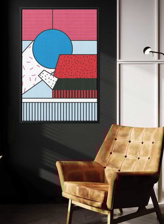 اشتر لوحه كلاسيك كانفاس بتصميم نمط فني كلاسيكى لديكور فاخر