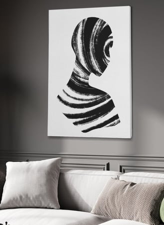 اشتر لوحات تجريدية سهلة بتصميم فن تجريدي سكندنافى فخم