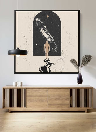 لوحة عن الفضاء - لوحات فضاء