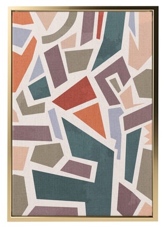 اشتر لوحات جدارية فن تجريدي سكندنافى فاخرة بالوان راقية