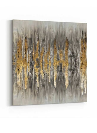 لوحة الوان زيتية كانفس بتصميم فن زيتي مودرن