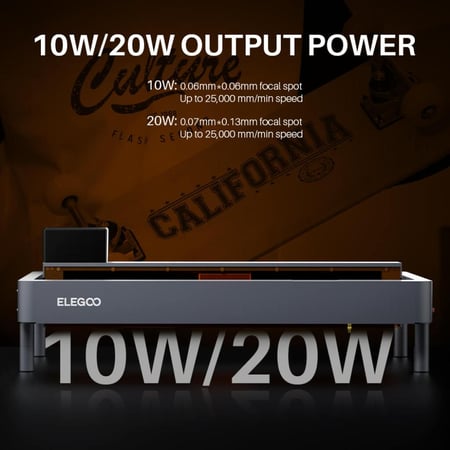Elegoo Phecda Laser Engraver&Cutter 10W-Package 2