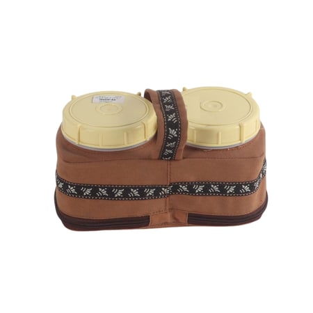 برطمان 2 حبة 1.6 لتر بجراب تنزاني مطرز