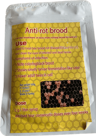 تعفن حضنه للنحل تركي