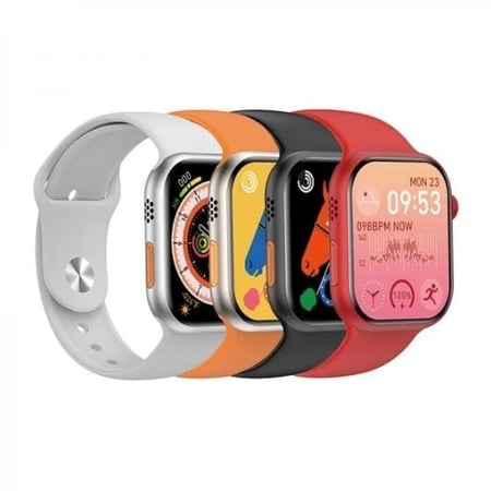 ويوو - ساعة sw01 s9 الرياضية اسود باند اسود