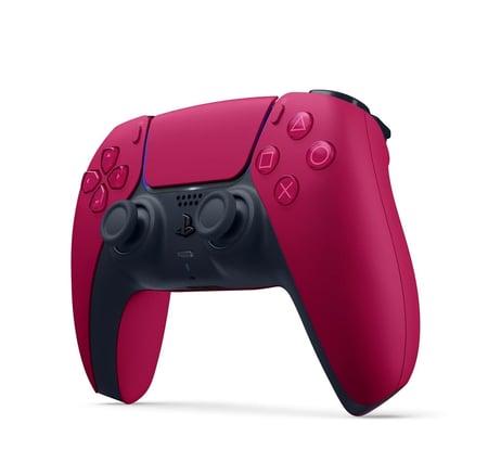 يد تحكم ps5 أحمر دول سينس