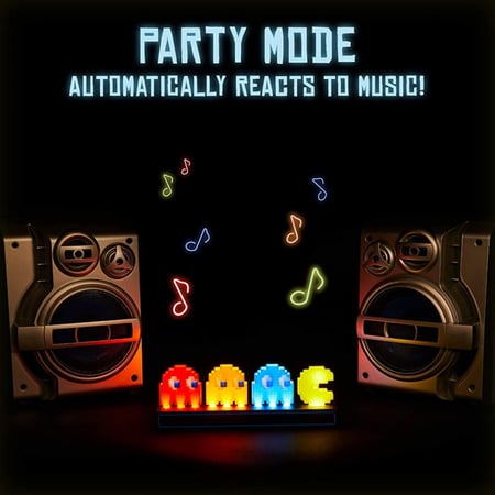 Pac Man and Ghosts Light