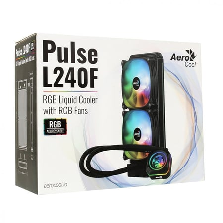 Pulse L240F RGB Liquid Cooler with RGB Fans