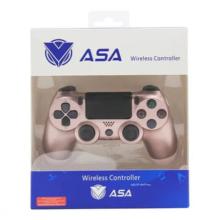 يد تحكم ASA DUALSHOCK 4 Wireless Controller For PlayStation 4 - Rose Gold