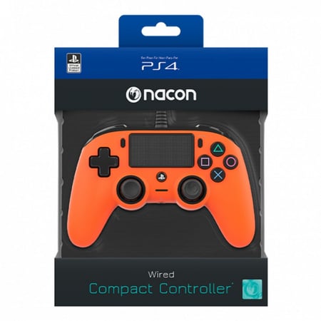 يد تحكم NACON -  Wired Compact Controller ORANGE