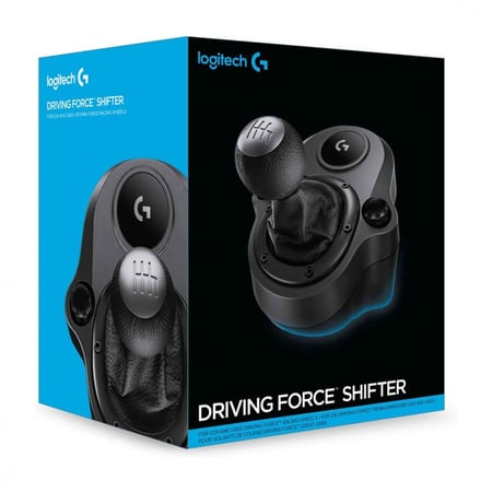 Logitech Driving Force Racing Shifter for G29 and G920 Driving قير دركسون  - Black