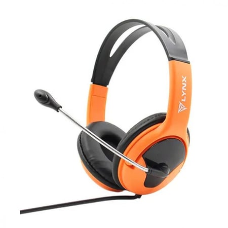 LYNX EVOLYED PS5/PS4|XBOX PC GAMER HEADSET - ORANGE