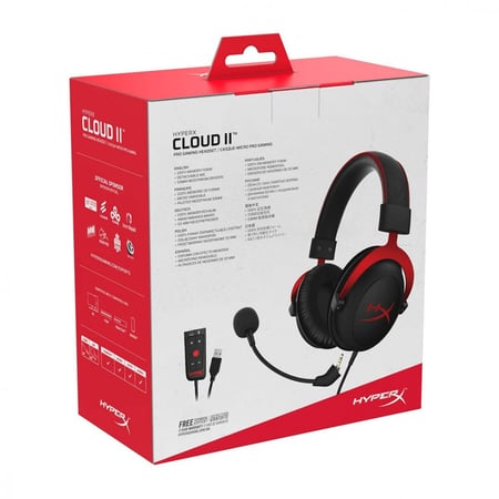 HyperX Cloud II Gaming Headset سماعة هايبر اكس