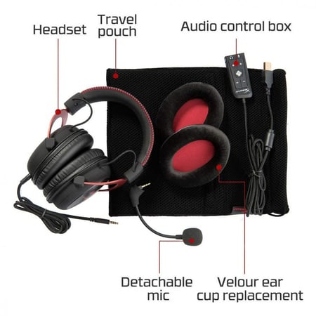 HyperX Cloud II Gaming Headset سماعة هايبر اكس