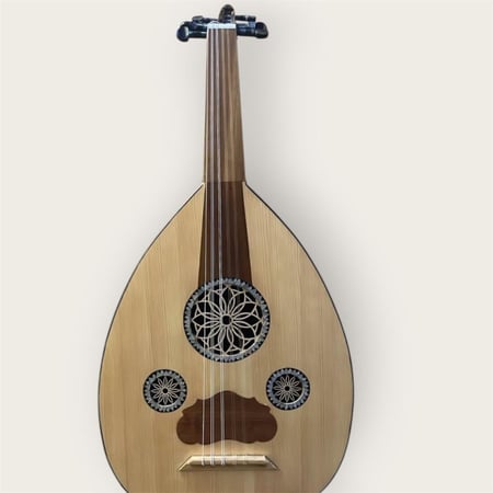 عود موسيقي رش احمر فئة متوسطة - عود موسيقي بالشنطة