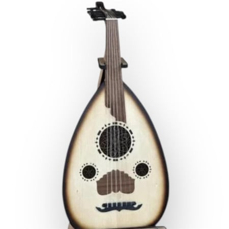 عود صناعة سوري  فاخر – صوت شرقي أصيل وحرفية عالية من الصانع الدمشقي