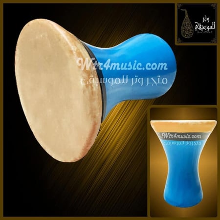 ايقاع عدني فخار أزرق