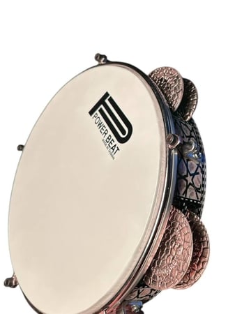 إيقاع رق مصدف لوكس مع شنطة مبطنة - رق شرقي للمحترفين